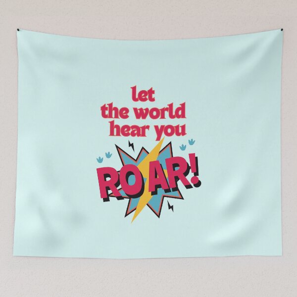 Item preview,  Let the World Hear You Roar designed and sold by Inkworksbyshery.