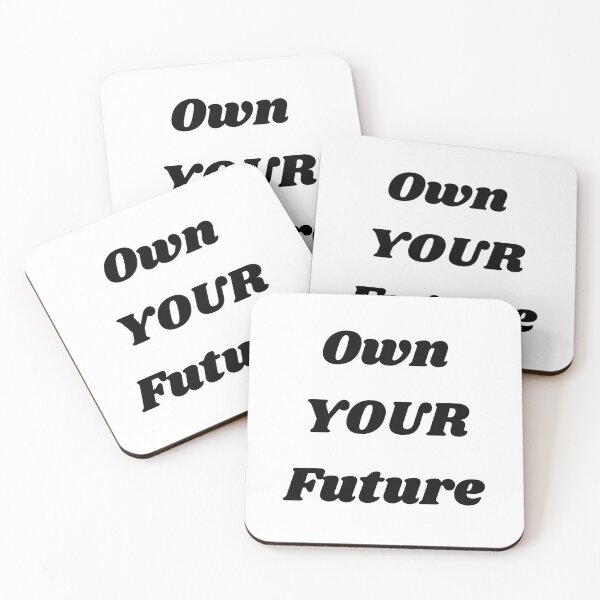 Item preview, Own Your Future – Inspirational Quote Design designed and sold by AllDayPrints.