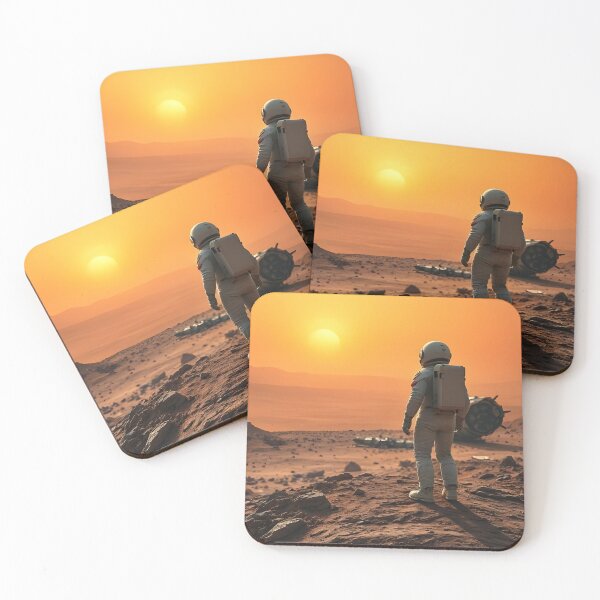 Item preview, Alone on the Red Frontier designed and sold by Delta-V-Designs.