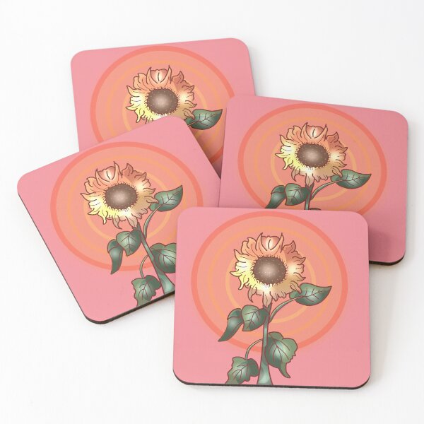 Item preview, Beautifully Peaceful Sunflower Sunset  designed and sold by AHumanArtMachine.