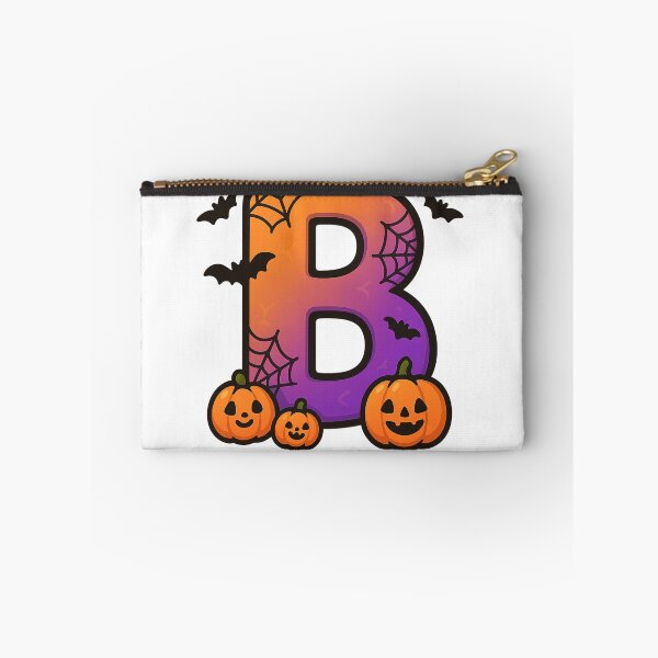 Item preview, Halloween Letter B – Cute Kawaii Cartoon with Spooky Details designed and sold by PrintCreations9.