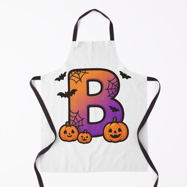 Item preview, Halloween Letter B – Cute Kawaii Cartoon with Spooky Details designed and sold by PrintCreations9.