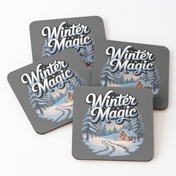 Item preview, Winter paradise - Snowy idyll - Icy dreamland - Frosty fantasy - Chilly utopia - Arctic marvel - Glacial haven - Snowscape - Winter dreamscape - Winter magic designed and sold by JansenGS.