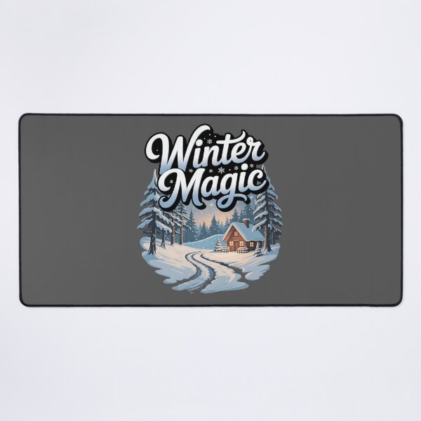 Item preview, Winter paradise - Snowy idyll - Icy dreamland - Frosty fantasy - Chilly utopia - Arctic marvel - Glacial haven - Snowscape - Winter dreamscape - Winter magic designed and sold by JansenGS.