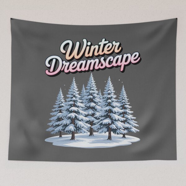 Item preview, Winter paradise - Snowy idyll - Icy dreamland - Frosty fantasy - Chilly utopia - Arctic marvel - Glacial haven - Snowscape - Winter dreamscape - Winter magic designed and sold by JansenGS.