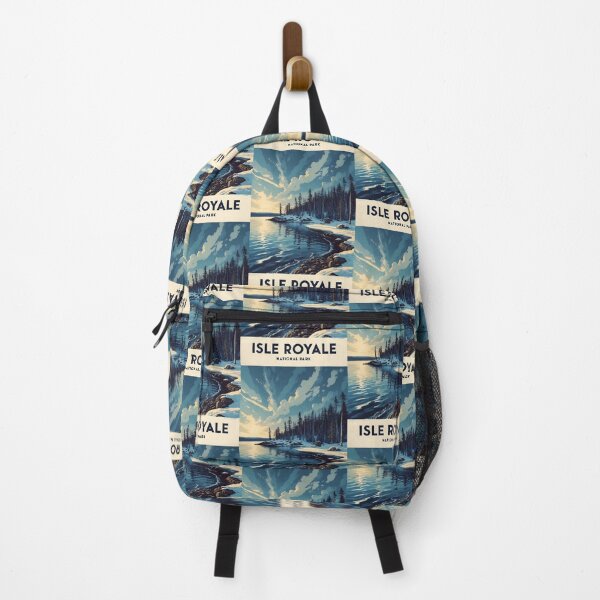 Item preview, Isle Royale National Park Winter USA Vintage Travel Tourism designed and sold by TravelersGems.