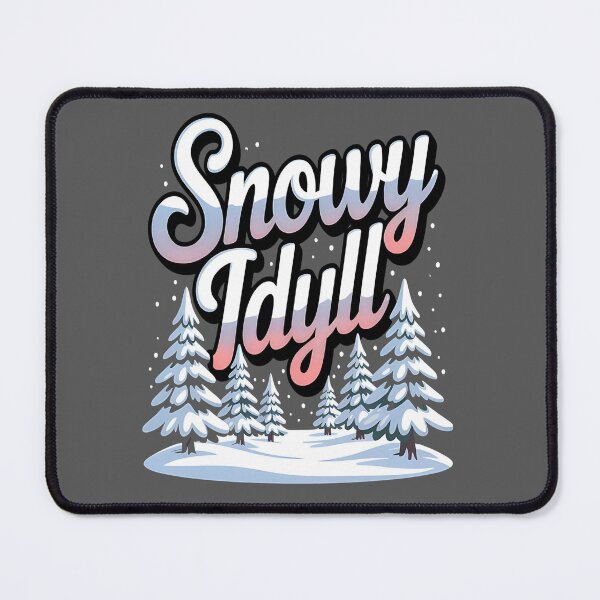 Item preview, Winter paradise - Snowy idyll - Icy dreamland - Frosty fantasy - Chilly utopia - Arctic marvel - Glacial haven - Snowscape - Winter dreamscape - Winter magic designed and sold by JansenGS.