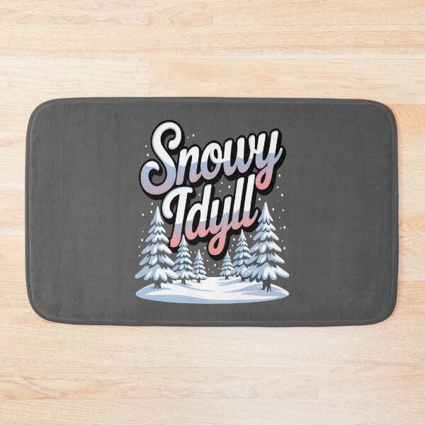 Item preview, Winter paradise - Snowy idyll - Icy dreamland - Frosty fantasy - Chilly utopia - Arctic marvel - Glacial haven - Snowscape - Winter dreamscape - Winter magic designed and sold by JansenGS.