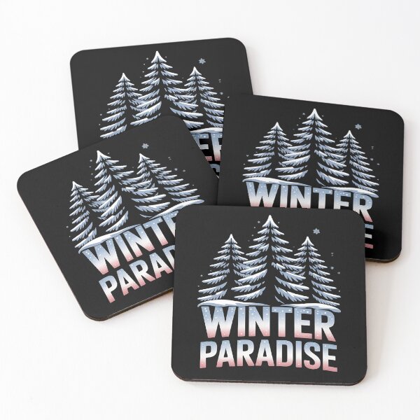 Item preview, Winter paradise - Snowy idyll - Icy dreamland - Frosty fantasy - Chilly utopia - Arctic marvel - Glacial haven - Snowscape - Winter dreamscape - Winter magic designed and sold by JansenGS.
