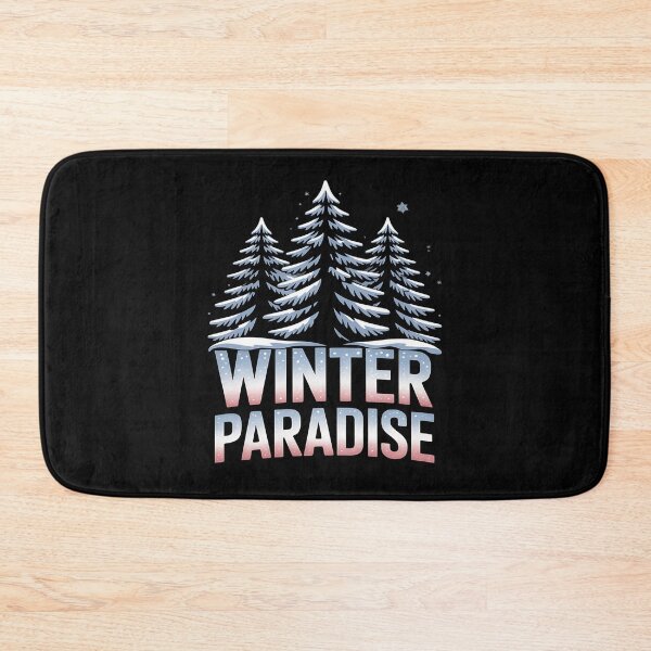 Item preview, Winter paradise - Snowy idyll - Icy dreamland - Frosty fantasy - Chilly utopia - Arctic marvel - Glacial haven - Snowscape - Winter dreamscape - Winter magic designed and sold by JansenGS.