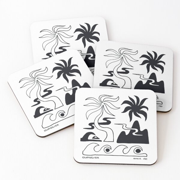Item preview, Quiksilver Minimalist Mountain and Wave Illustration designed and sold by Oniyasha.
