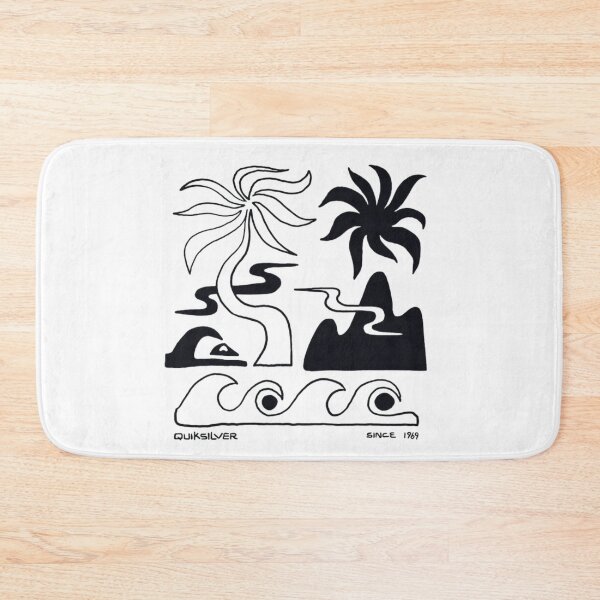 Item preview, Quiksilver Minimalist Mountain and Wave Illustration designed and sold by Oniyasha.