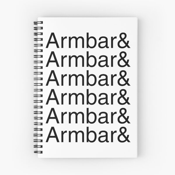 Item preview, Armbar and armbar and armbar and armbar (black text) designed and sold by Smark Out Moment.