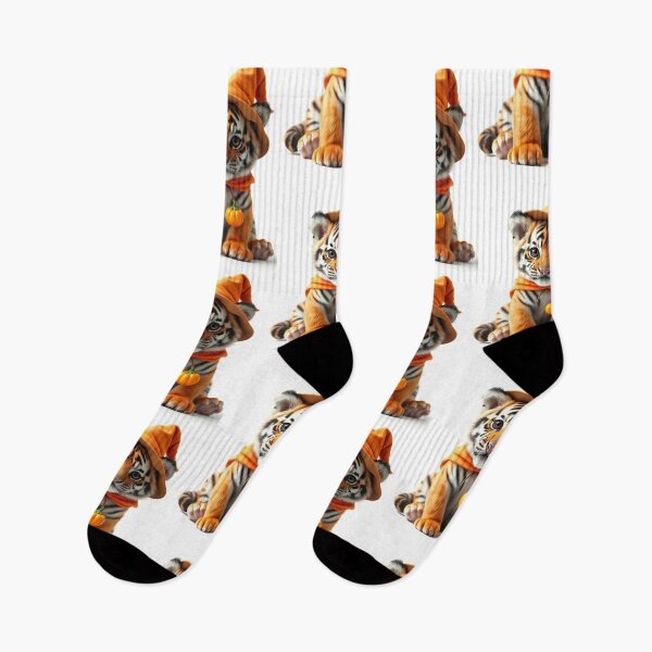 Item preview, Adorable Realistic Baby Tiger in Halloween Costume  designed and sold by PixelVibe782.