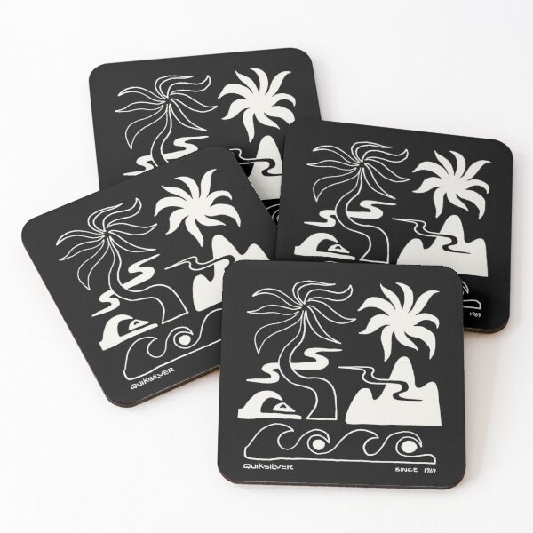 Item preview, Quiksilver Minimalist Mountain and Wave Illustration designed and sold by Oniyasha.