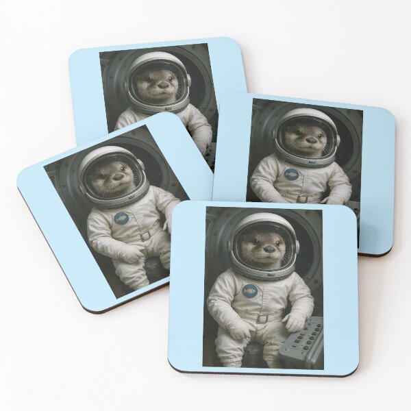 Item preview, Otter in Space designed and sold by Tridentulus.