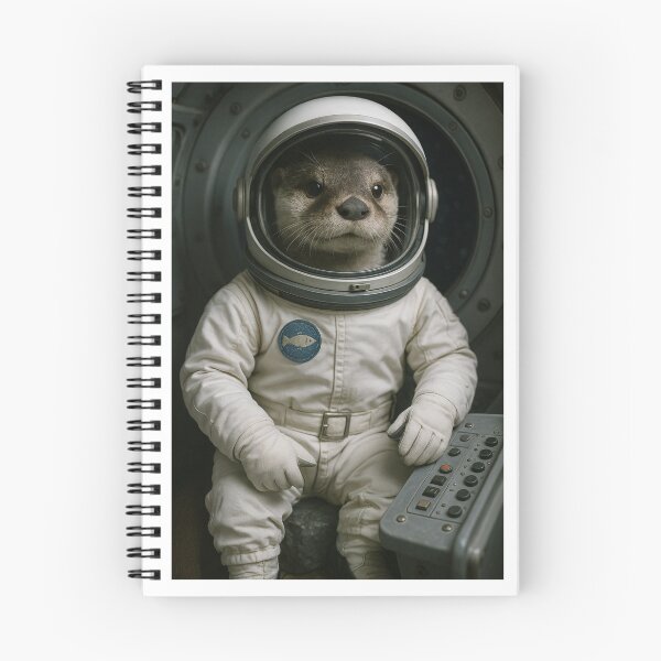 Item preview, Otter in Space designed and sold by Tridentulus.