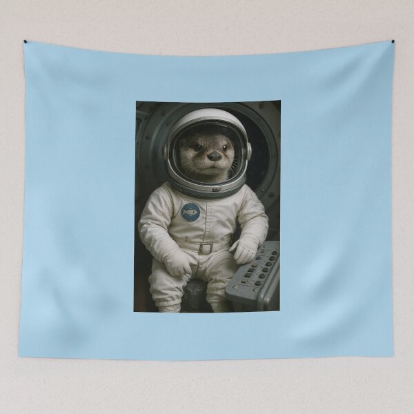 Item preview, Otter in Space designed and sold by Tridentulus.
