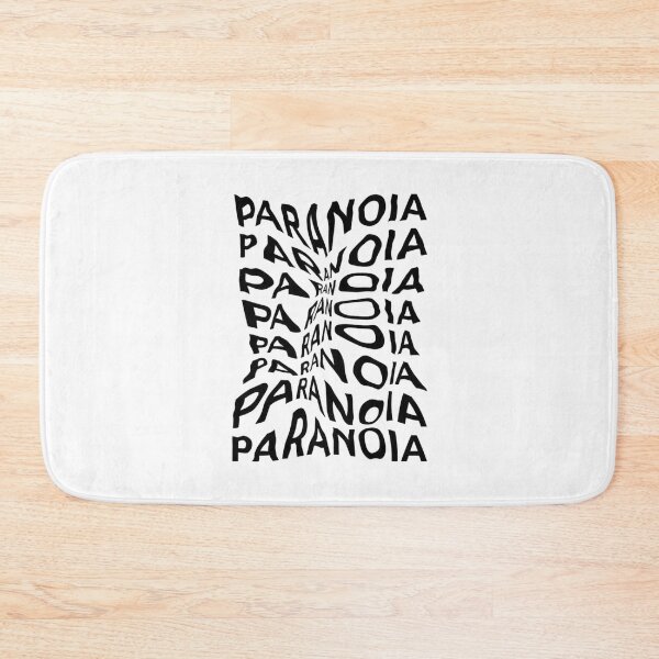 Item preview, Paranoia Distorted Text Illustration designed and sold by Oniyasha.