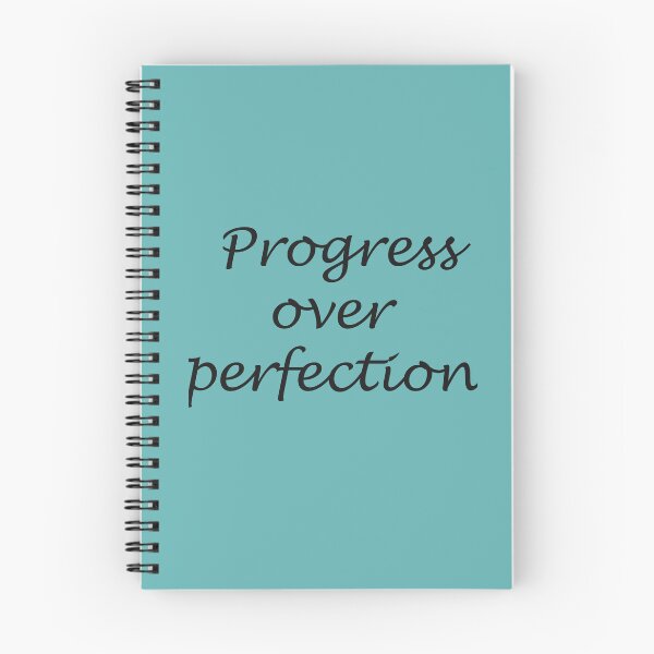 Item preview, Progress Over Perfection – Growth Quote Design designed and sold by ArtNestVerse.
