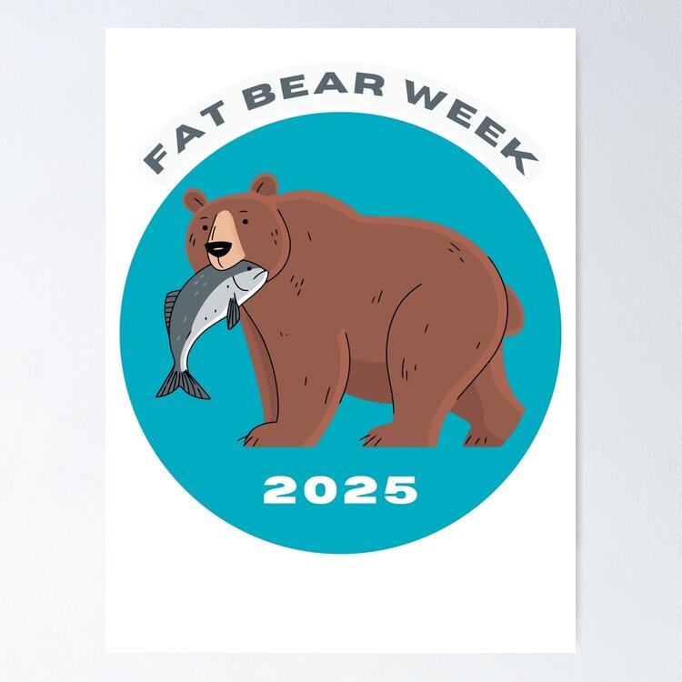 Fat Bear Week 2025 Sticker