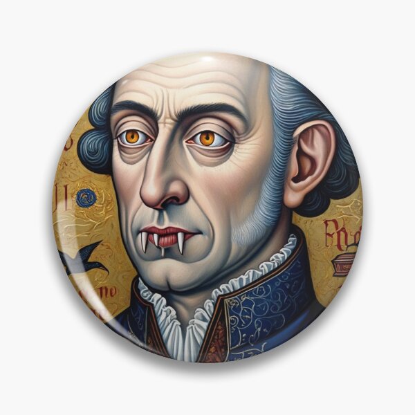 Item preview, A medieval Dracula painting designed and sold by Vintage Designs +.
