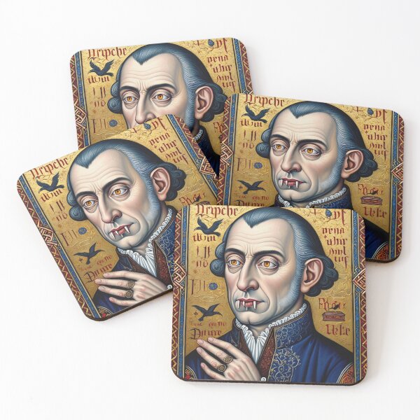 Item preview, A medieval Dracula painting designed and sold by Vintage Designs +.