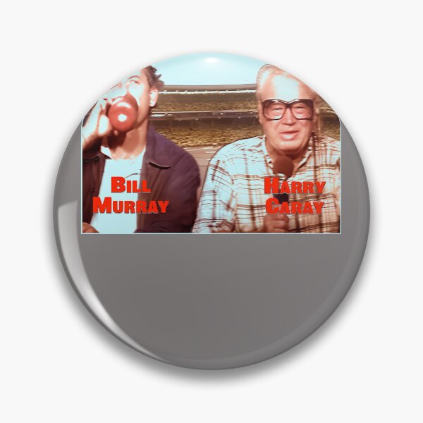 Item preview, CHICAGO-CUBS-BILL-MURRAY-HARRY-CARAY-7TH-INNING-STRETCH-T-SHIRT designed and sold by VirginiaJPaull.