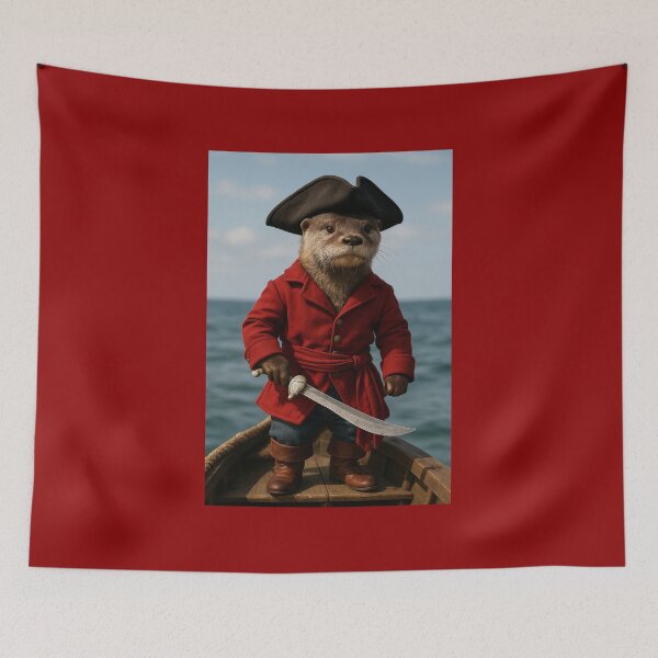 Item preview, Buccaneer Otter designed and sold by Tridentulus.