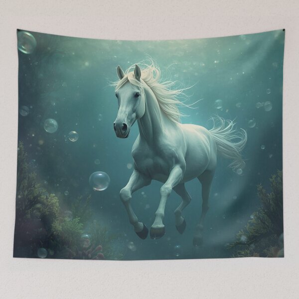 Item preview, Friesian in an Underwater Dreamscape designed and sold by Friesian-Fan-S.