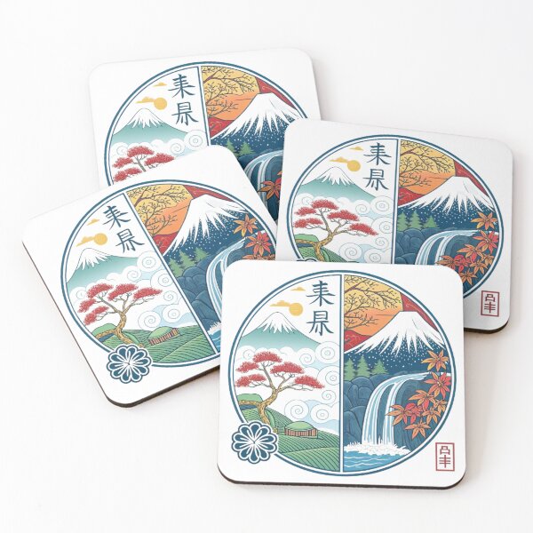 Item preview, JAPANESE LANDSCAPES designed and sold by likbatonboot.