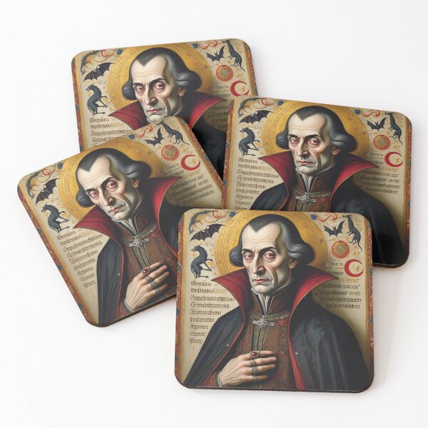 Item preview,  A medieval Dracula painting designed and sold by Vintage Designs +.