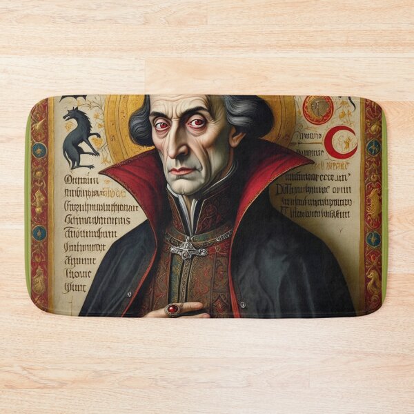 Item preview,  A medieval Dracula painting designed and sold by Vintage Designs +.