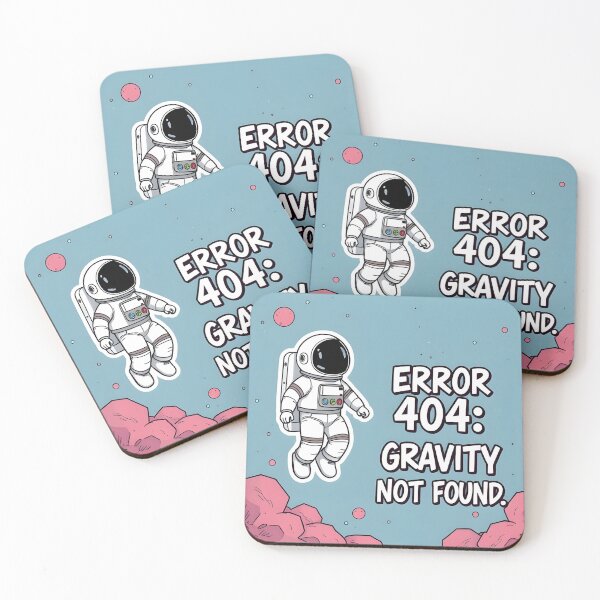 Item preview, Error 404: Gravity Not Found designed and sold by Delta-V-Designs.