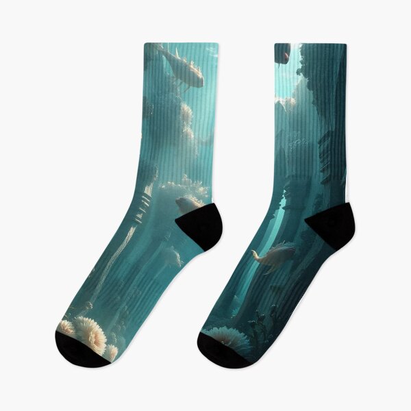 Item preview, Sunken Sanctuary of the Serene Fishes designed and sold by oanaunciuleanu.