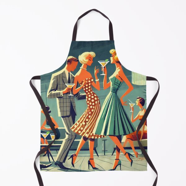 Item preview, Mid Century Modern Cocktail Party Martini Dance Trio designed and sold by Lee Hiller Designs.