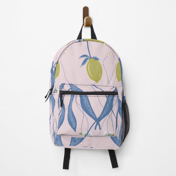 Item preview, Lemon pattern. Mediterranean seamless pattern. Blue background tiles and yellow lemons , endless background. designed and sold by TaniaArtDesign.