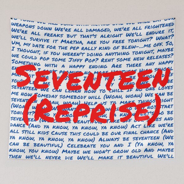 Item preview, Heathers Lyrics designed and sold by broadwaygirl142.