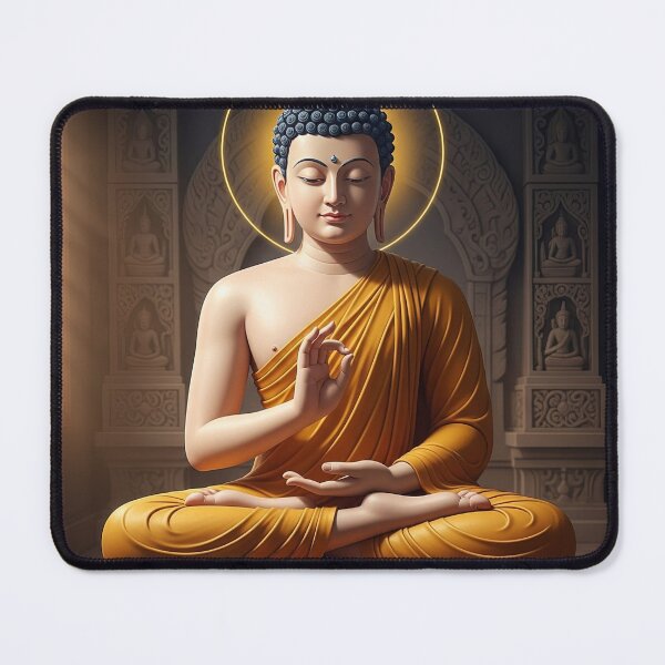 Item preview, Buddha - Shakyamuni Illustration - Zen Buddhist designed and sold by ZenLibrary.