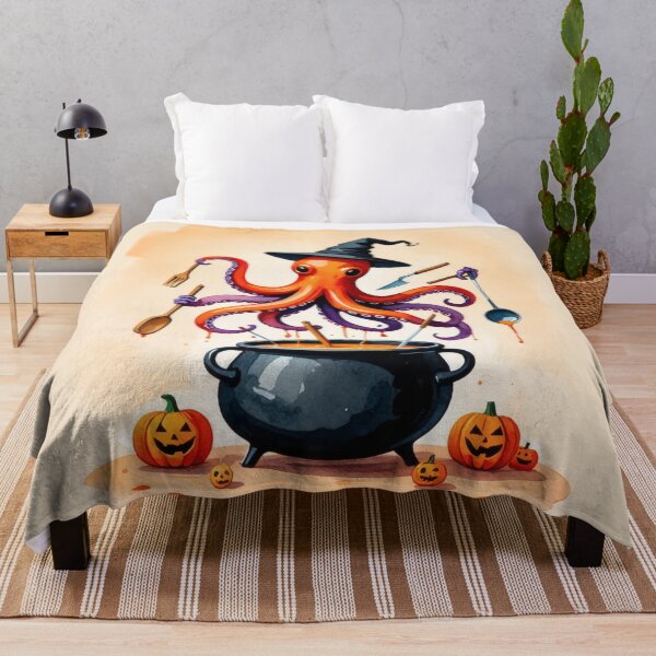 Item preview, Halloween Octopus Chef – Spooky Cooking Chaos designed and sold by Ombrya.