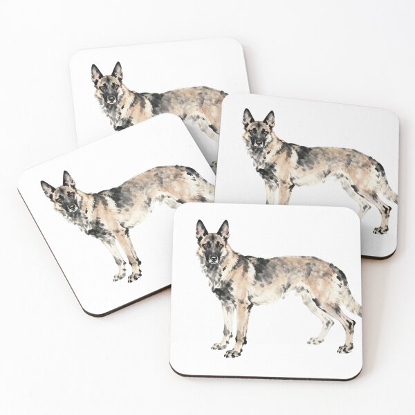 Item preview, Ink Drawing Art for Belgian Malinois designed and sold by forget45studio.