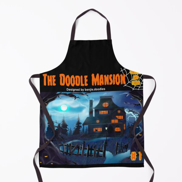 Item preview, The doodle mansion Halloween designed and sold by Benjis-Doodles.
