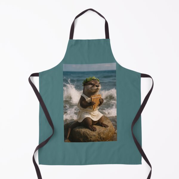 Item preview, Otter Zamfir Playing Pan Flute designed and sold by Tridentulus.