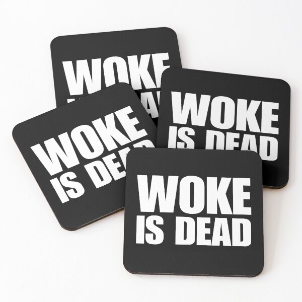 Item preview, WOKE IS DEAD designed and sold by fusedtees.