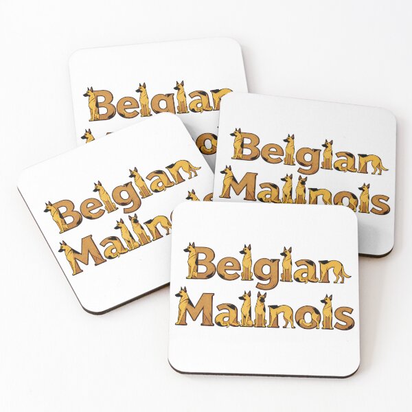 Item preview, Belgian Malinois with Belgian Malinois designed and sold by forget45studio.