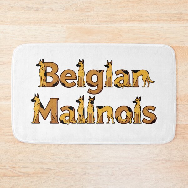 Item preview, Belgian Malinois with Belgian Malinois designed and sold by forget45studio.