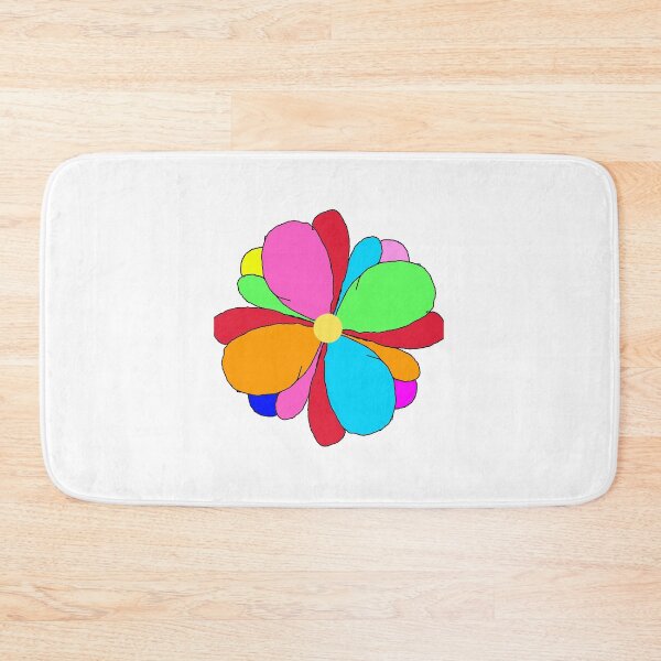 Item preview, Multicolor flower designed and sold by desenhosdobasti.