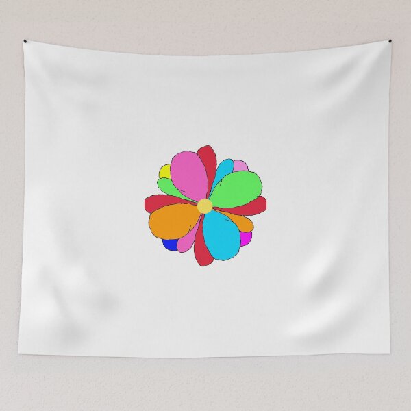 Item preview, Flor multicolor designed and sold by desenhosdobasti.