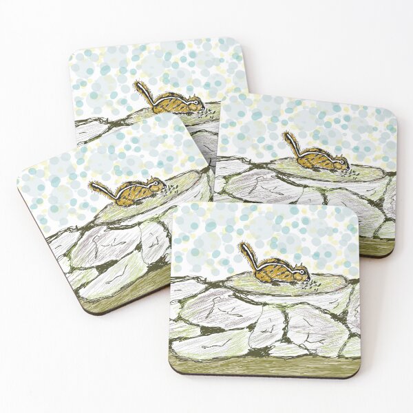 Item preview, Chipmunk on a Stonewall designed and sold by Nigel-here.