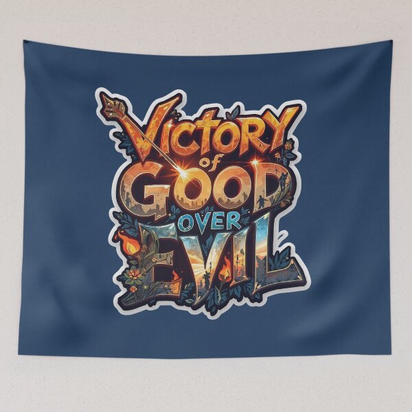Item preview, Celebrate Dussehra 2025 – Good Over Evil Sticker Art designed and sold by ArtivaNest.